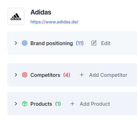 Enter your brand or product